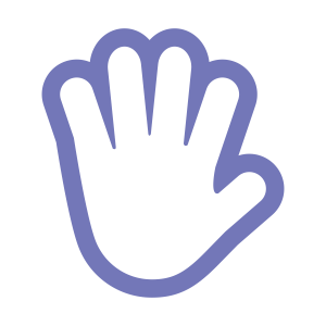 child's hand